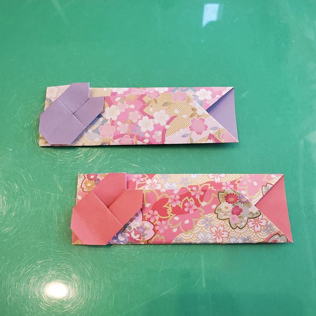 箸袋 折り紙のうさぎの折り方作り方②袋にする(20)