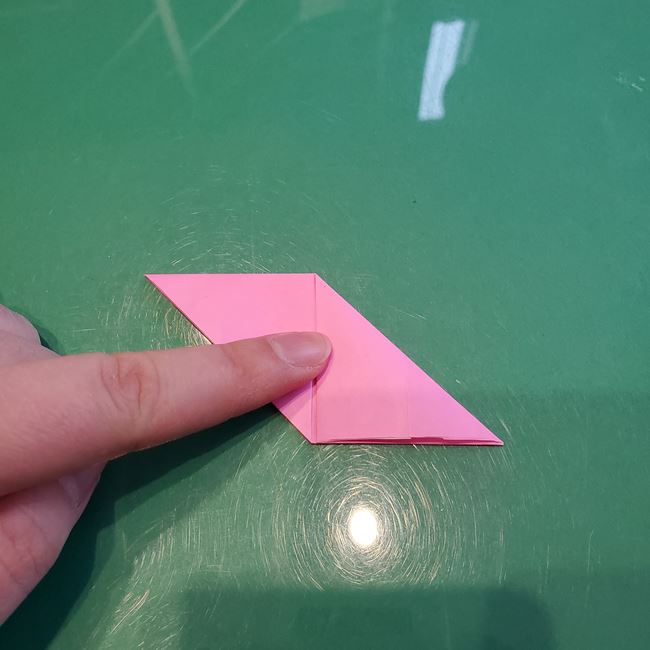 鬼滅の刃の折り紙 ストラップキーホルダーの簡単な作り方折り方①パーツ(10)