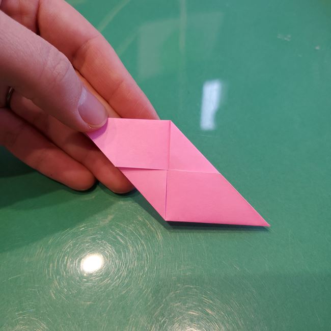 鬼滅の刃の折り紙 ストラップキーホルダーの簡単な作り方折り方①パーツ(12)