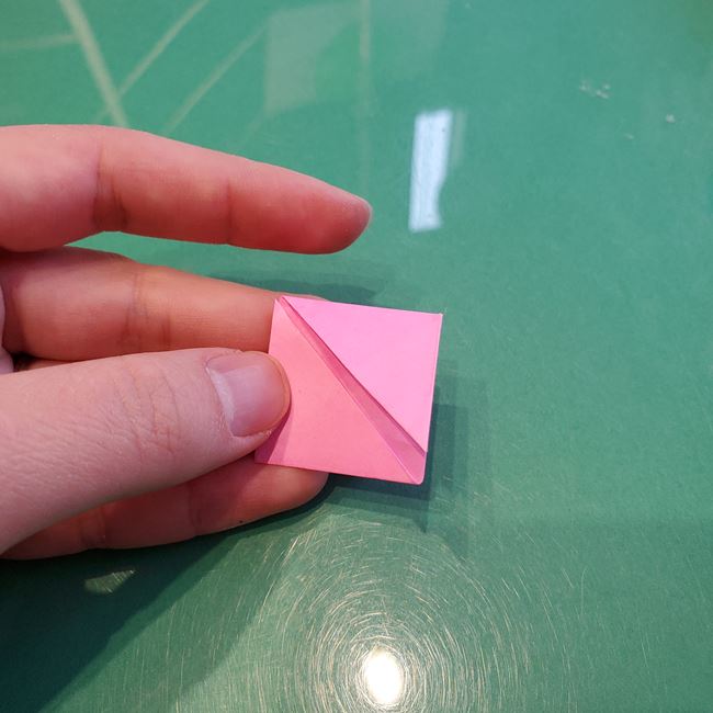 鬼滅の刃の折り紙 ストラップキーホルダーの簡単な作り方折り方①パーツ(14)