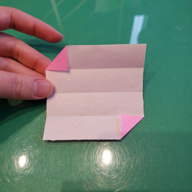 鬼滅の刃の折り紙 ストラップキーホルダーの簡単な作り方折り方①パーツ(6)