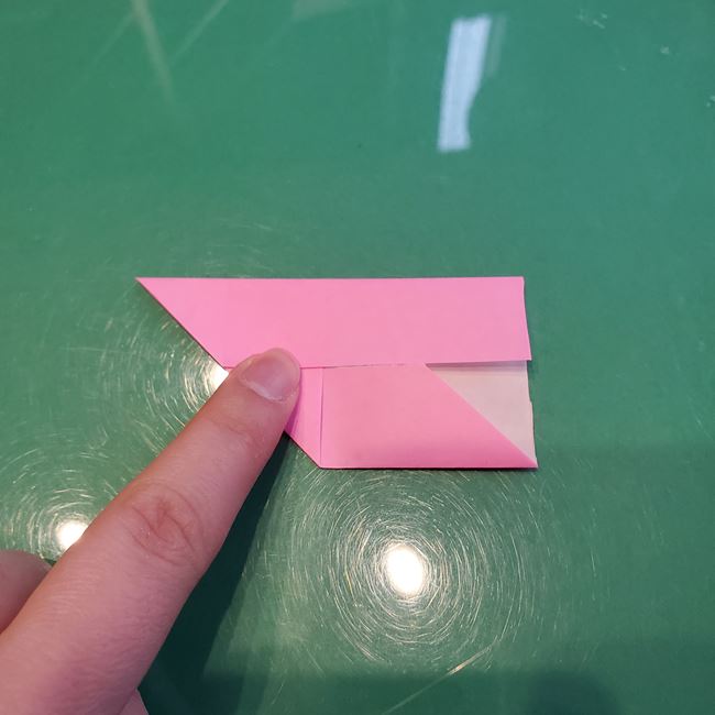 鬼滅の刃の折り紙 ストラップキーホルダーの簡単な作り方折り方①パーツ(9)