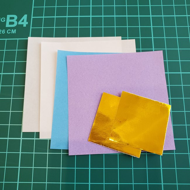 ひな祭りの折り紙 お雛様のリースの作り方折り方②雛人形(1)