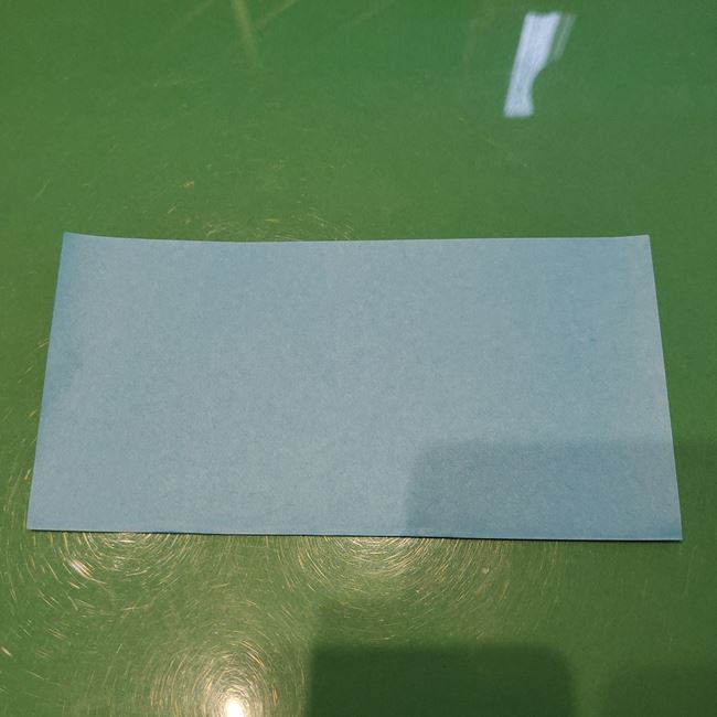 バレンタインのディスプレイ 折り紙でハートの立体的な箱の作り方折り方①折り筋(2)