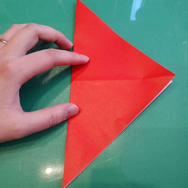 五人囃子の折り紙 簡単な折り方作り方①からだ(4)