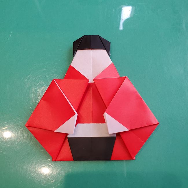 五人囃子の折り紙 簡単な折り方作り方③太鼓(10)