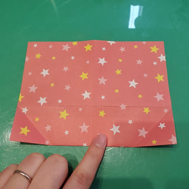折り紙 ハート猫の作り方折り方①前半(10)