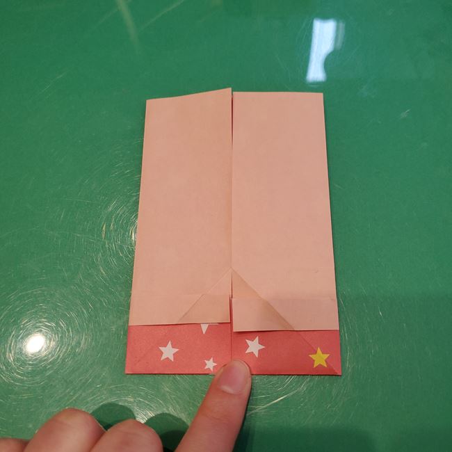 折り紙 ハート猫の作り方折り方①前半(11)