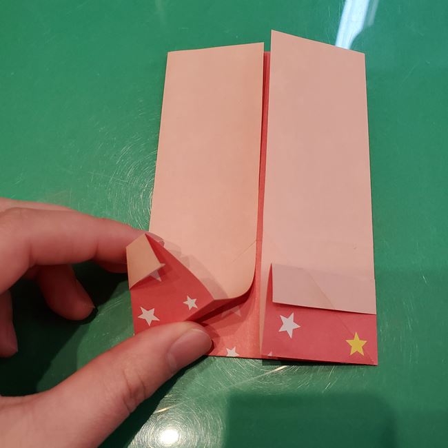 折り紙 ハート猫の作り方折り方①前半(12)