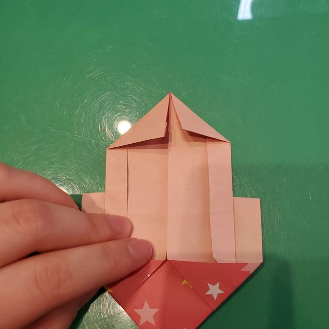 折り紙 ハート猫の作り方折り方①前半(25)