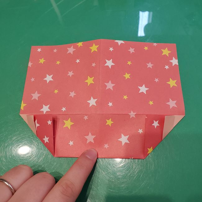 折り紙 ハート猫の作り方折り方①前半(9)