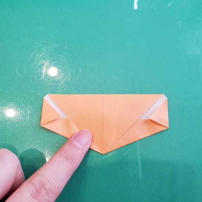 菱餅の折り紙の作り方折り方①おもち(12)