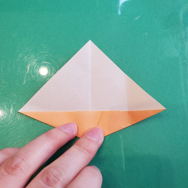 菱餅の折り紙の作り方折り方①おもち(9)