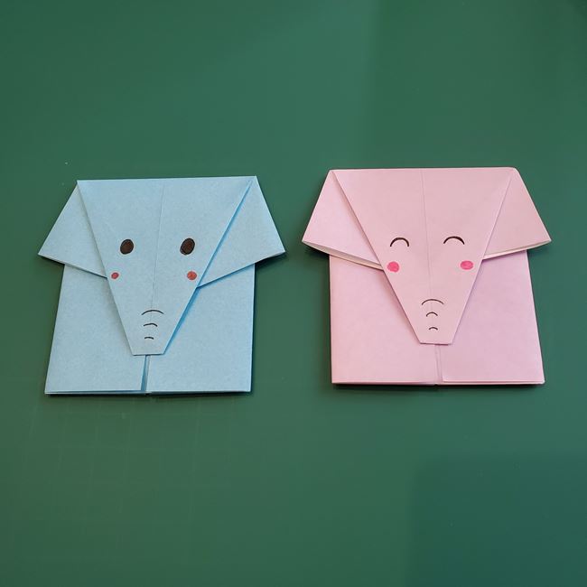 折り紙 象の簡単な折り方作り方 動物のゾウを子供と手作りする方法 子供と楽しむ折り紙 工作