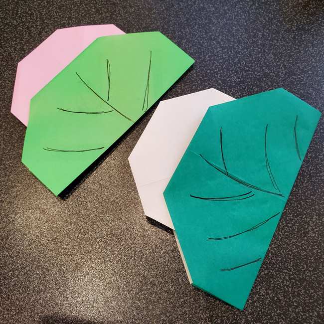 柏餅の折り紙 超簡単な折り方作り方 幼児でも作れる5月の製作 子供と楽しむ折り紙 工作