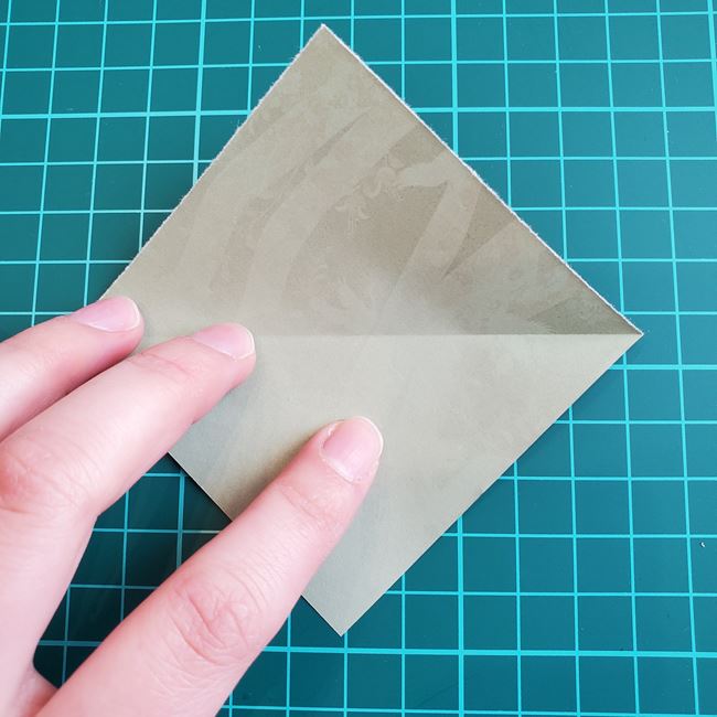 お雛様の箸置きの折り紙 折り方作り方(3)