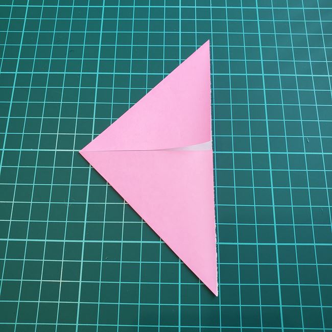 デイサービスにこいのぼりの折り紙製作 折り方作り方①鯉のぼり(3)