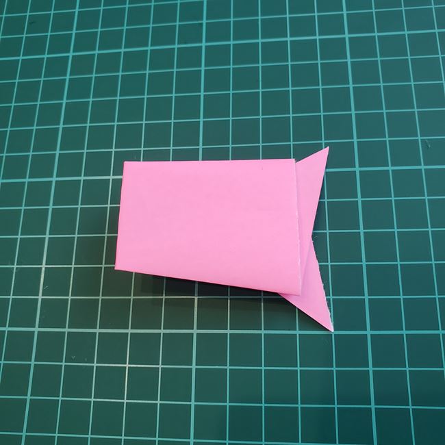 デイサービスにこいのぼりの折り紙製作 折り方作り方①鯉のぼり(7)