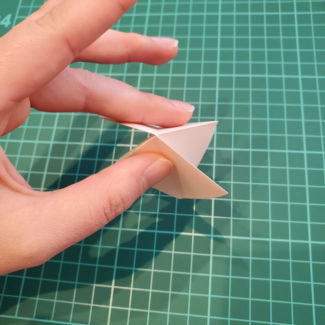 ポピーの折り紙 折り方作り方(10)