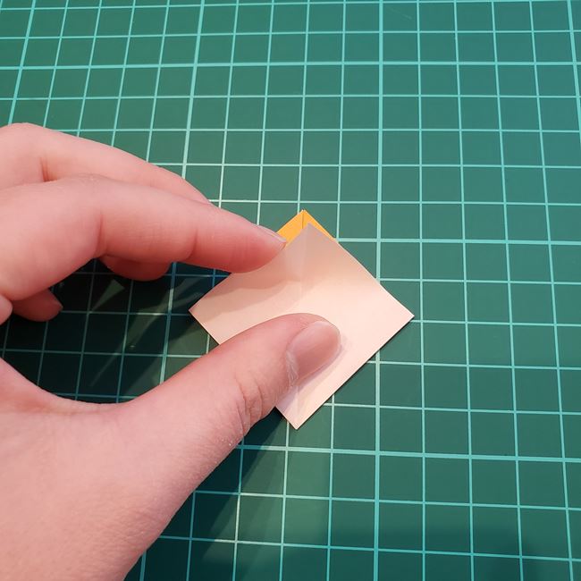 ポピーの折り紙 折り方作り方(11)