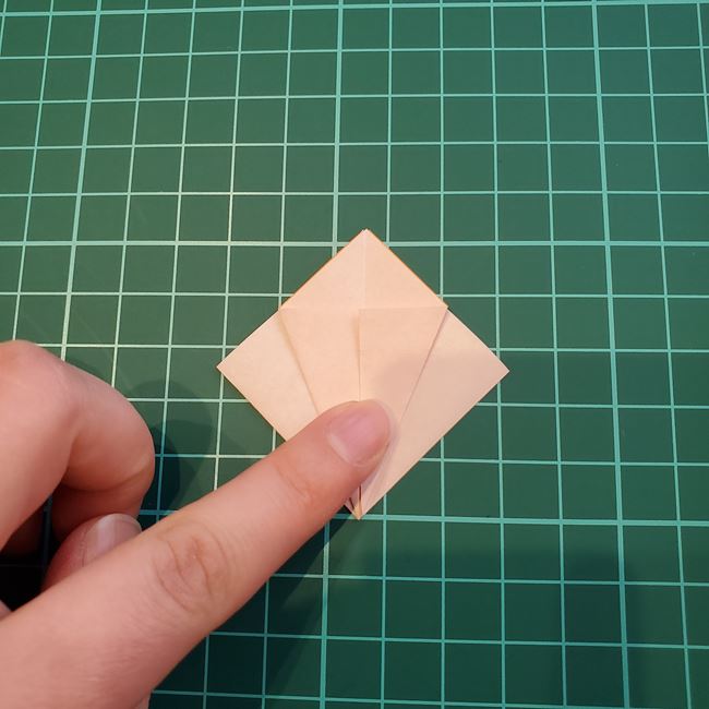 ポピーの折り紙 折り方作り方(12)