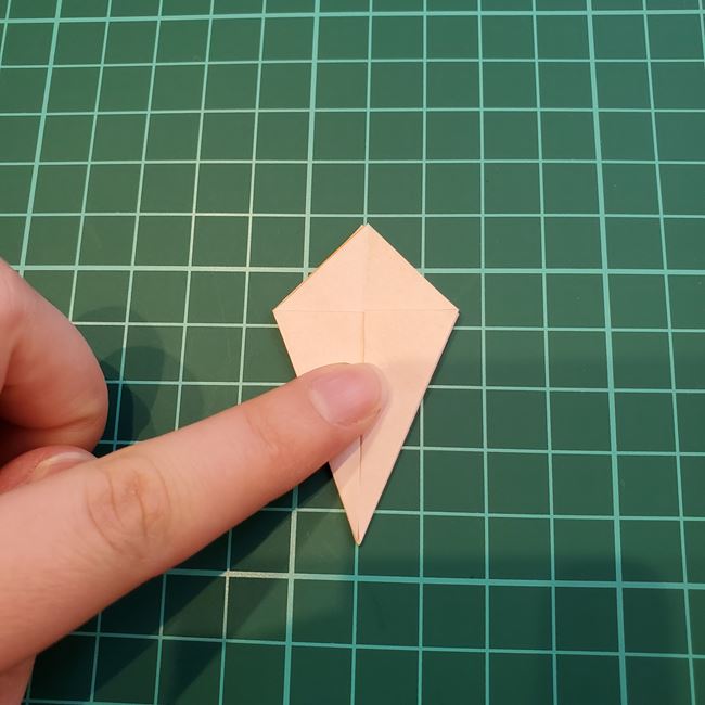 ポピーの折り紙 折り方作り方(14)