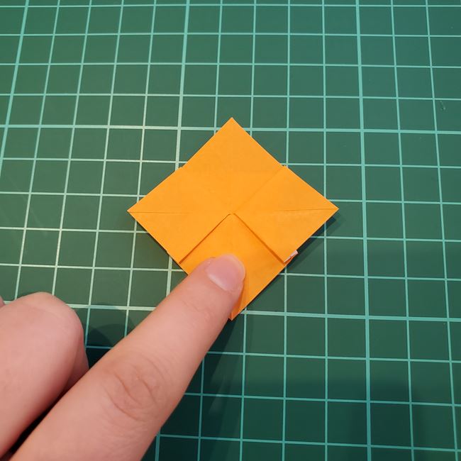 ポピーの折り紙 折り方作り方(16)