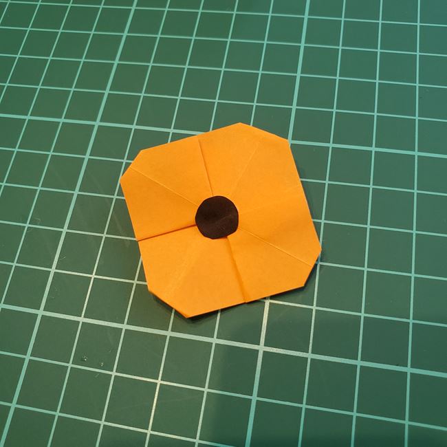 ポピーの折り紙 折り方作り方(18)