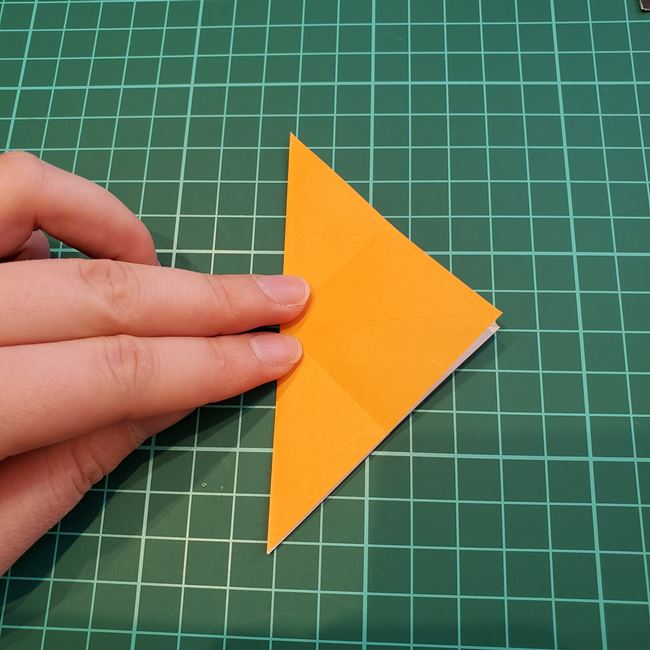 ポピーの折り紙 折り方作り方(8)