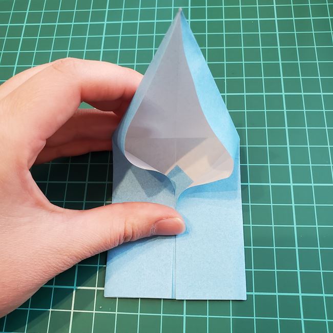 折り紙で簡単に動物ぞうをつくる折り方作り方(14)
