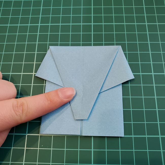 折り紙で簡単に動物ぞうをつくる折り方作り方(18)