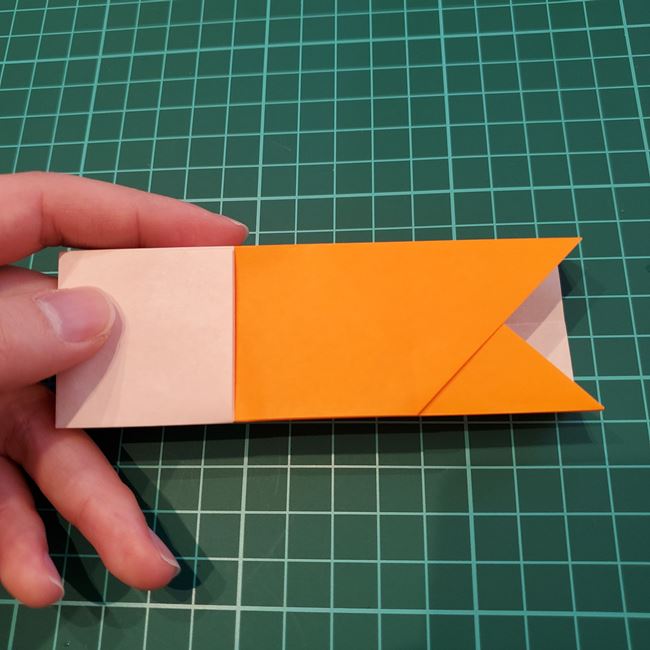 折り紙で鯉のぼりの箱をつくる折り方作り方①ケース(13)