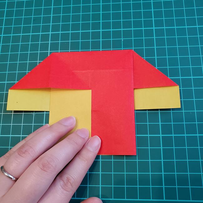 折り紙のかぶと 上級者向けの折り方作り方①前半(17)