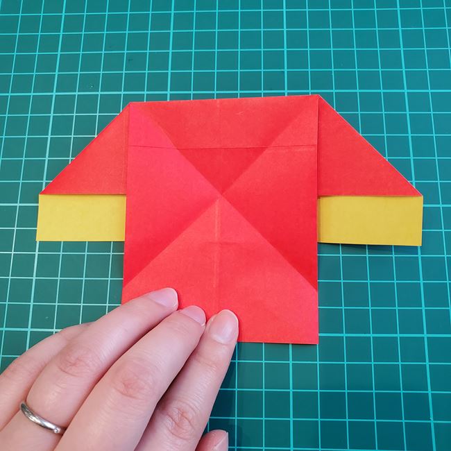 折り紙のかぶと 上級者向けの折り方作り方①前半(23)
