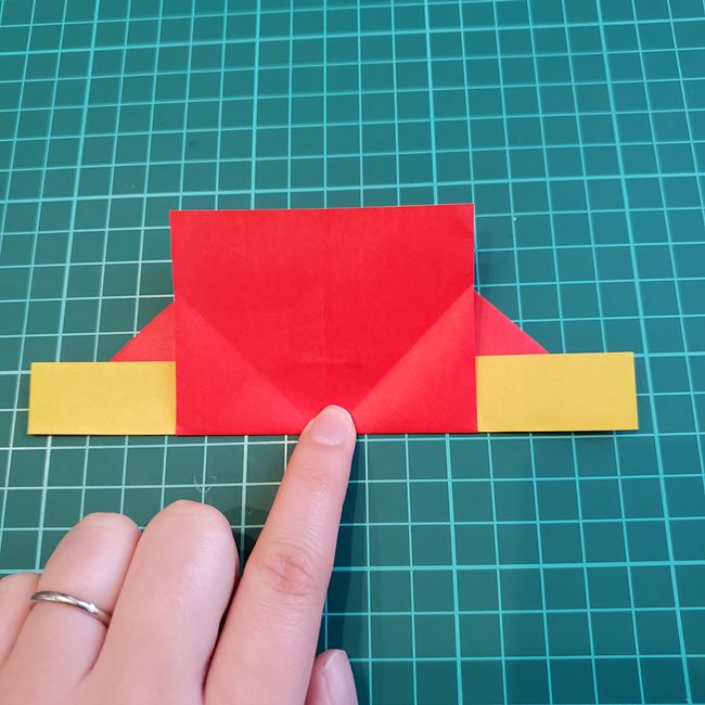 折り紙のかぶと 上級者向けの折り方作り方①前半(26)