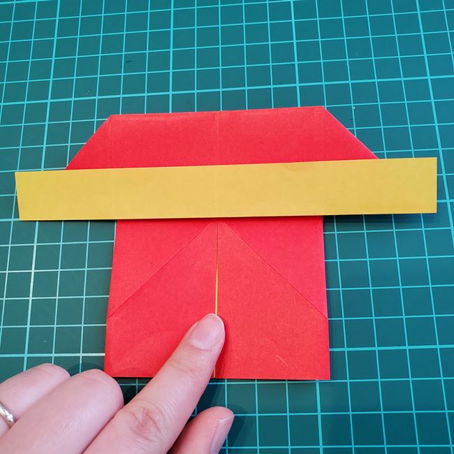 折り紙のかぶと 上級者向けの折り方作り方①前半(27)