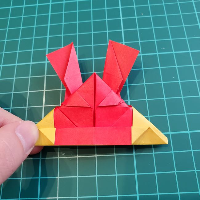 折り紙のかぶと 上級者向けの折り方作り方②後半(26)