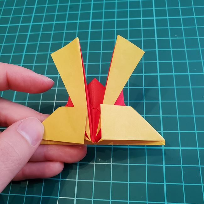 折り紙のかぶと 上級者向けの折り方作り方②後半(27)