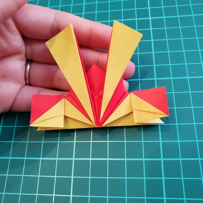 折り紙のかぶと 上級者向けの折り方作り方②後半(28)