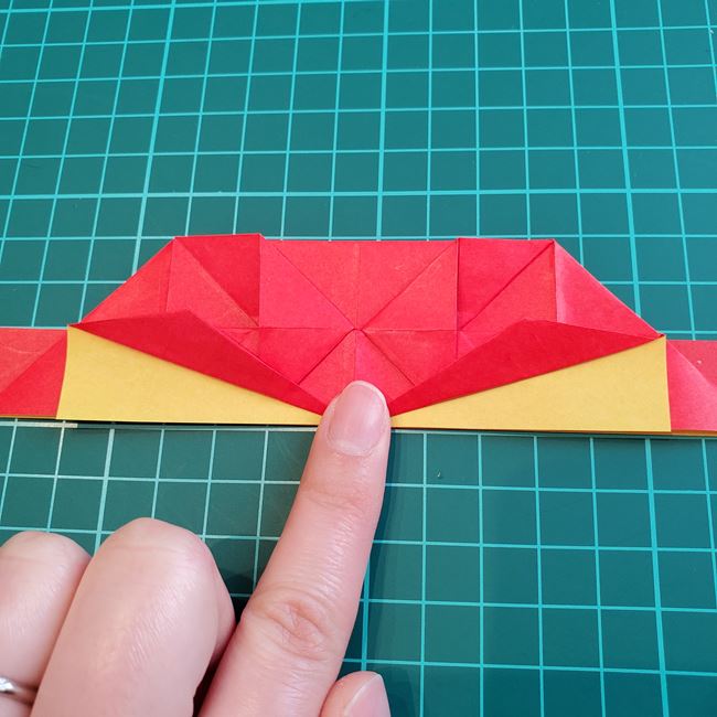 折り紙のかぶと 上級者向けの折り方作り方②後半(7)