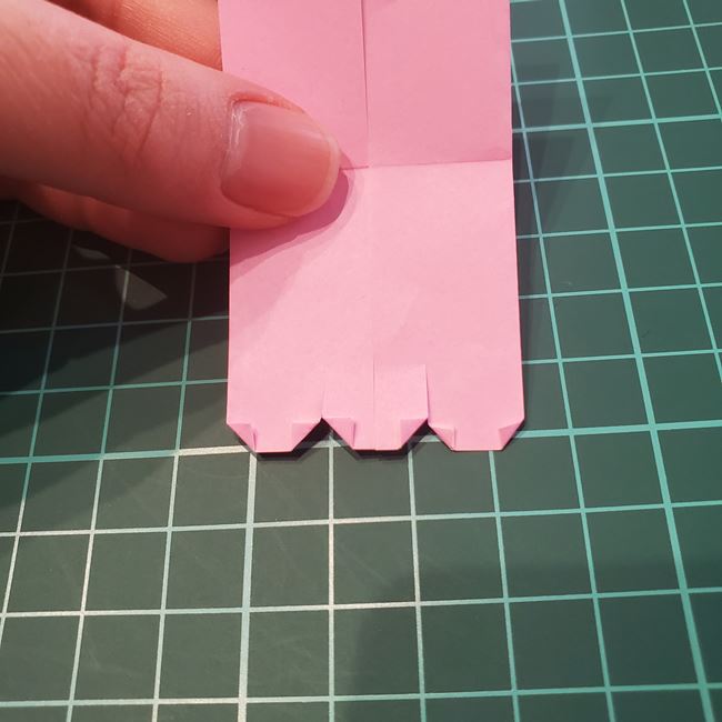 折り紙のしおり 犬の折り方作り方②体(10)