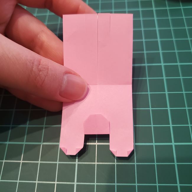 折り紙のしおり 犬の折り方作り方②体(11)