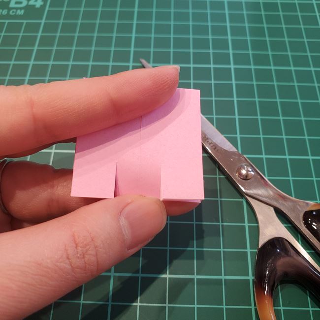 折り紙のしおり 犬の折り方作り方②体(8)