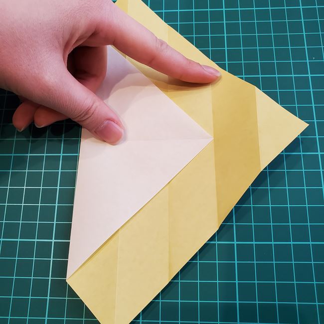 折り紙のメッセージカード 犬の折り方作り方①基本(10)