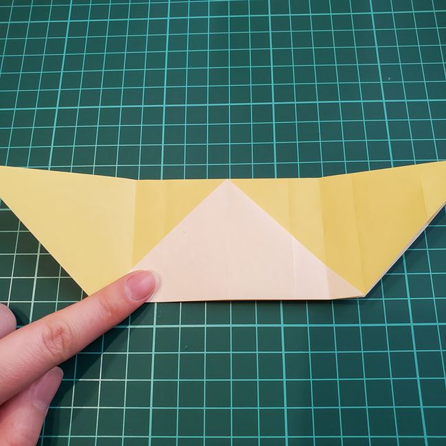 折り紙のメッセージカード 犬の折り方作り方①基本(17)