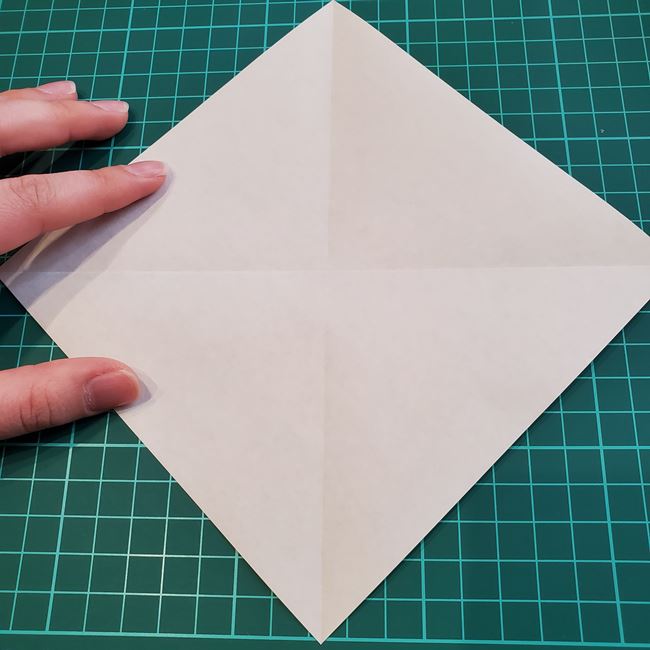 折り紙のメッセージカード 犬の折り方作り方①基本(5)