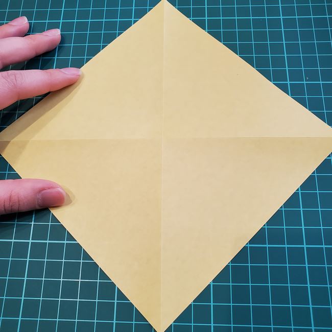 折り紙のメッセージカード 犬の折り方作り方①基本(6)