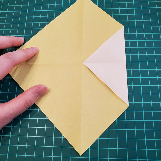 折り紙のメッセージカード 犬の折り方作り方①基本(7)