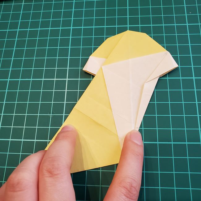 折り紙のメッセージカード 犬の折り方作り方②調整(17)
