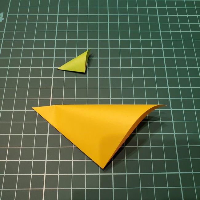 桃の花の折り紙 くす玉の折り方作り方①折り方(13)